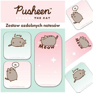 Pusheen – Zestaw ozdobnych notesów – 651939