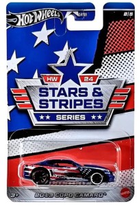 Hot Wheels - Stars & Stripes - 2013 Copo Chevrolet Camaro 2/5 - GRT01 HRW63
