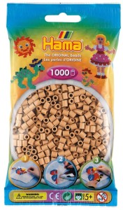 Koraliki Hama MIDI 1000 Koralików 207-75 Kolor Dębowy