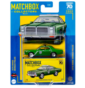 Matchbox – Samochodzik 1978 Dodge Monaco Police–  GBJ48 HLJ62