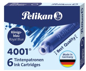 Pelikan - Naboje do Pióra Niebieskie 6 sztuk - 30117
