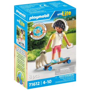 Playmobil My Life 71612 Chłopiec z psem