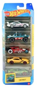 Hot Wheels - Pięciopak samochodzików –Car Meet  HLY78