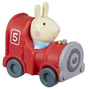 ŚWINKA PEPPA - Czerwony pociąg królik F2514 F8083