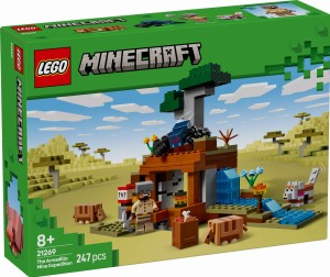 LEGO Minecraft 21269 Wyprawa do pancernikowej kopalni