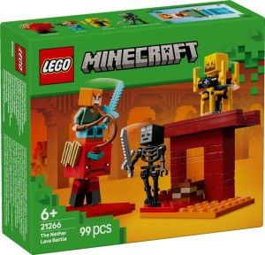 LEGO Minecraft 21266 Bitwa na moście Netheru 