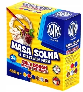Astra - Masa solna z zestawem farb - 0080