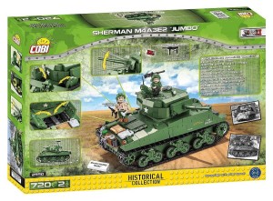 COBI 2550 Czołg Sherman M4A3E2 Jumbo