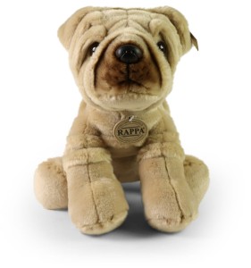 Rappa 242555 Maskotka Pluszowy Pies Shar-Pei Mastif Siedzący 30 cm