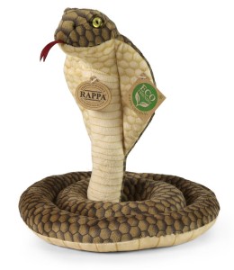 Rappa 242234 Pluszowy Wąż Kobra Indyjska 127 cm 