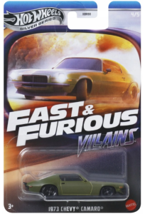 Hot Wheels - Fast & Furious - 1973 Chevrolet Camaro "F-BOMB"- HNR88 JBY37