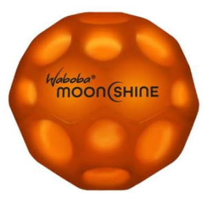 Waboba - Piłka Świecąca w ciemności  MoonShine Ball -  Pamarańczowa - 2524 