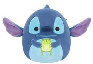 Squishmallows Disney – Miękka maskotka 25 cm - Stitch z żabą - SQDI01087