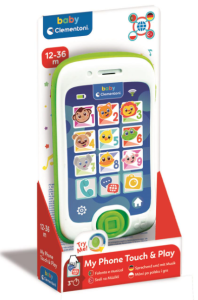 Clementoni Baby – 17531 Mówiący smartfon dotykowy