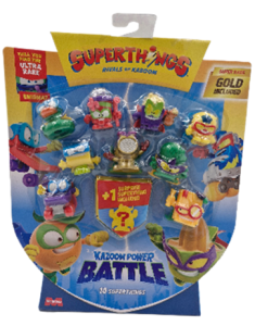 Super Things – 14 seria – Kazoom Power Battle - Zestaw 10 figurek - 36532-3