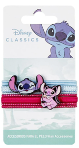 Disney - Akcesoria do włosów Stitch - gumki 8 sztuk - 5007 