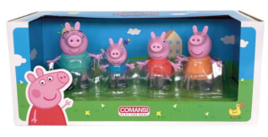 Świnka Peppa - Rodzina Peppy - 4 figurki Y90157