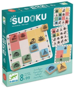 DJECO - 08488 Gra logiczna SZALONE SUDOKU