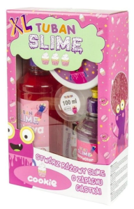 TUBAN Super Slime - Zestaw kreatywny do tworzenia własnego slime – brokatowe ciastko - 3168