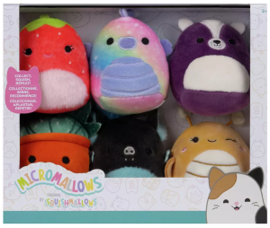 Squishmallows - Zestaw 6 maskotek - SQMM0070