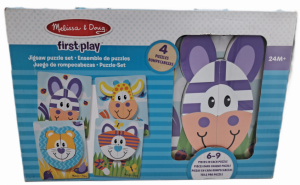 OUTLET Melissa & Doug - First Play - Drewniane puzzle Safari – 40131 