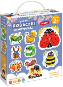 CzuCzu – Puzzle robaczki czworaczki – 2+ lata – 491828