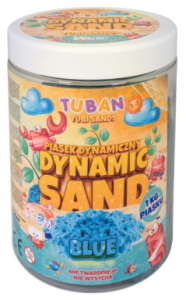 TUBAN 3554 Piasek dynamiczny 1 kg niebieski