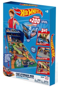 Hot Wheels – Pudełko garaż na autka 3w1  - HWCC20