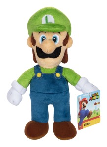 Super Mario - Maskotka Luigi 23 cm 40987