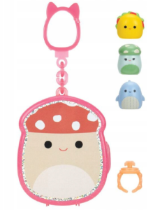 Squishmallows – Zestaw Clip & Go – Brelok Malcolm + 3 Squish a longs - SQAL0079 