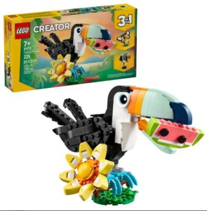 Klocki LEGO Creator 3w1 31173 Dzikie zwierzęta: Tropikalny Tukan