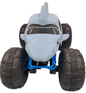 OUTLET Monster Jam – Zdalnie sterowany samochód Megalodon RC – 3591  6056227 -  krótki czas działania baterii