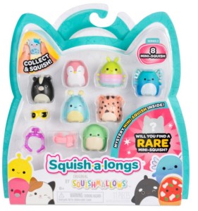 Squishmallows - Zestaw 8 Figurek Squish-a-longs  - SQAL0026