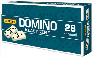 Adamigo - Gra zręcznościowa - Domino klasyczne - 03952