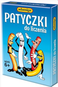 Adamigo - Pomoc edukacyjna - Patyczki do liczenia - 07288
