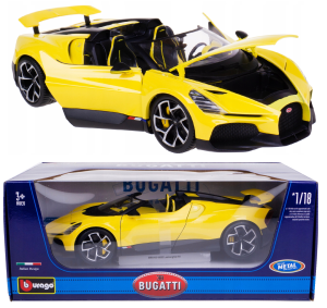Bburago Bugatti Mistral Żółty 1:18 - 10513
