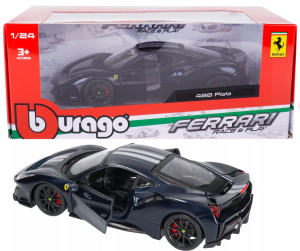 Bburago Ferrari 488 Pista Blue 1:24 - 02711