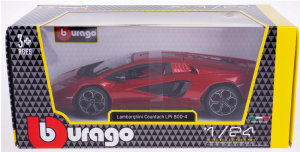 Bburago Lamborghini Countach LPI 800-4 Czerwone 1:24 - 15030 