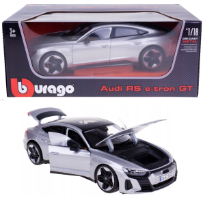 Bburago 2022 Audi RS E-Tron GT Silver 1:18 - 15272