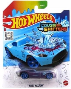 Hot Wheels Auto Zmieniające Kolor - Fast Felion - JDN35
