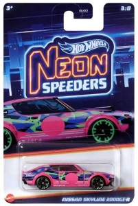 Hot Wheels - Neon Speeders - Nissan Skyline 2000GT-R - HLH72 HRW69