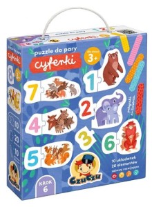 CzuCzu - Puzzle do pary - Cyferki - 493689