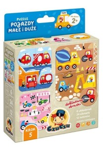 CzuCzu - Puzzle - Pojazdy małe i duże - 493785