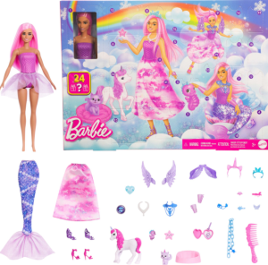 Barbie Świat Fantazji Kalendarz Adwentowy - JFL66