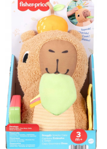 Fisher Price Moja Pierwsza Przytulanka Sensoryczna Kapibara - HYR54