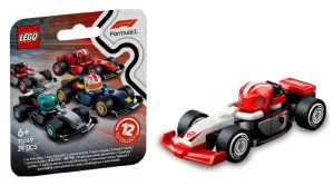 LEGO Minifigurki Formuła 1: Bolidy F1 - #10 Haas - 71049