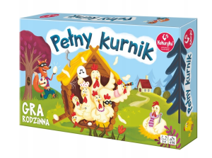 Kukuryku Gra Planszowa Pełny Kurnik - 63117