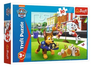 Trefl - Puzzle 30 el - Psiaki w akcji Psi Patrol - 18306