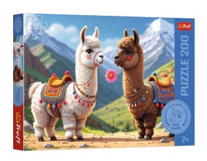 Trefl – Puzzle 200 el. – Kolorowe lamy 13356 