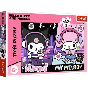 Trefl - Puzzle 160 el. - Kuromi rządzi 15430 